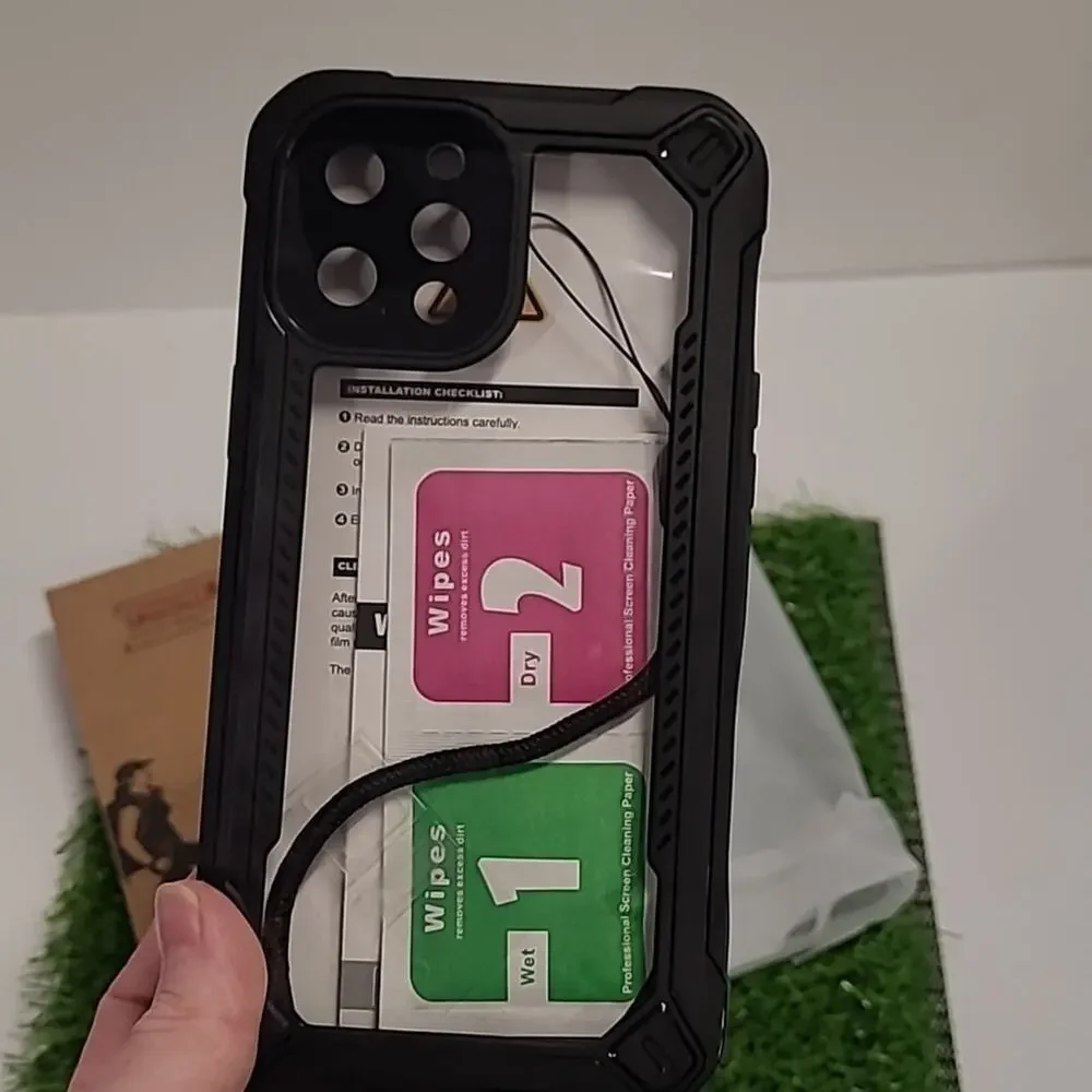 NINEASY Phone Case for iPhone 12 Pro Max 5G- 6.7